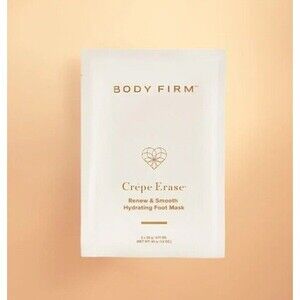 Body Firm Crepe Erase‎ Renew & Smooth Hydrating Foot Mask Brand New Self Care